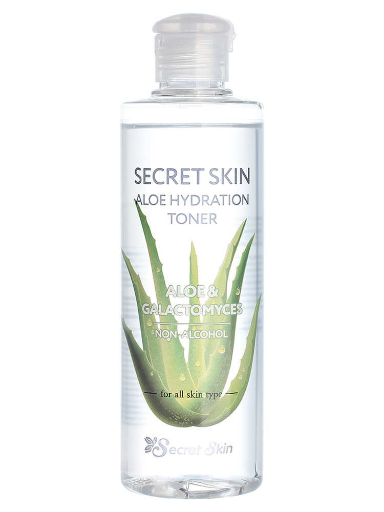 SECRET SKIN Тонер для лица с экстрактом алоэ NEW Aloe Hydration Toner, 250мл  #1