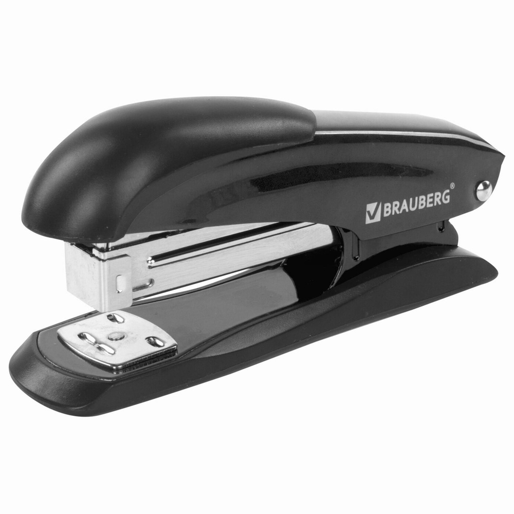 Степлер металлический канцелярский для бумаги, скобы №24/6, 26/6 ...