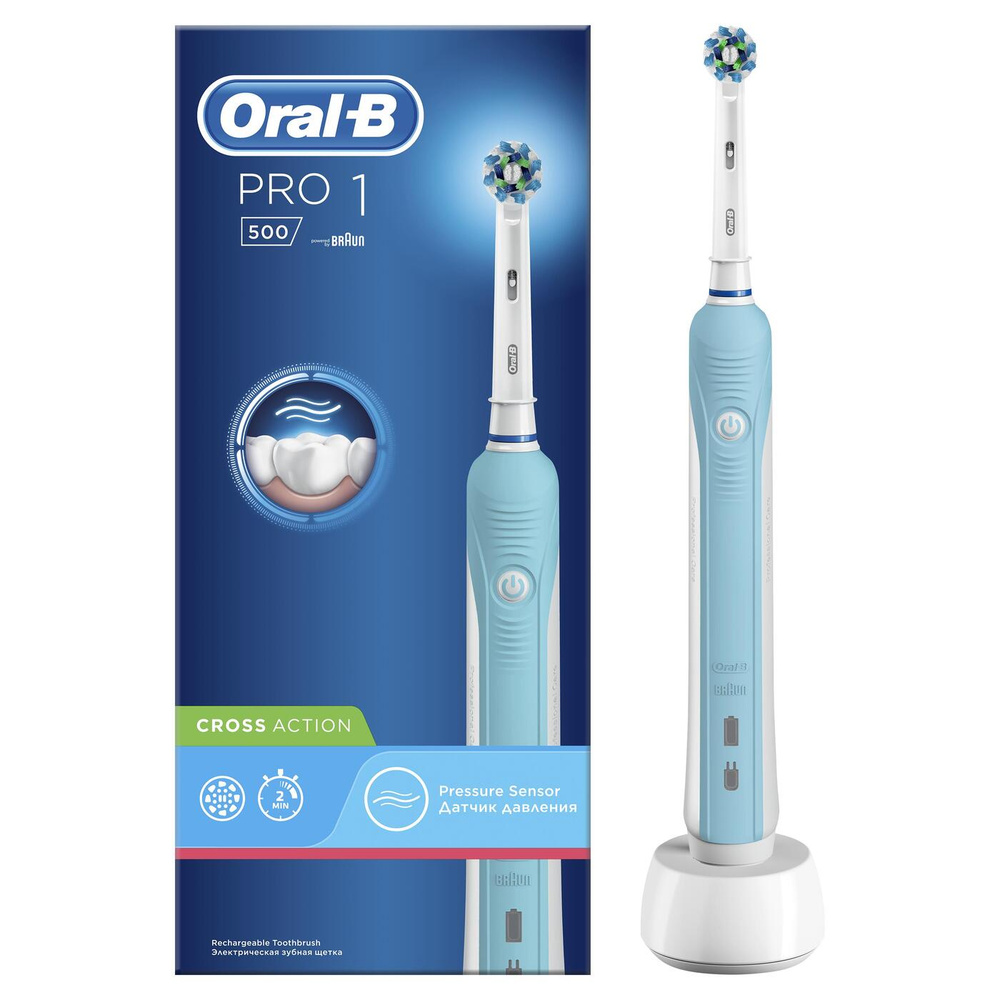 Электрическая зубная щетка Oral-B PRO 1 - 500 #1