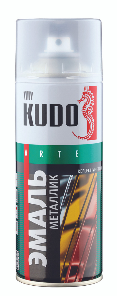 Аэрозольная краска KUDO "Эмаль металлик REFLECTIVE FINISH ...