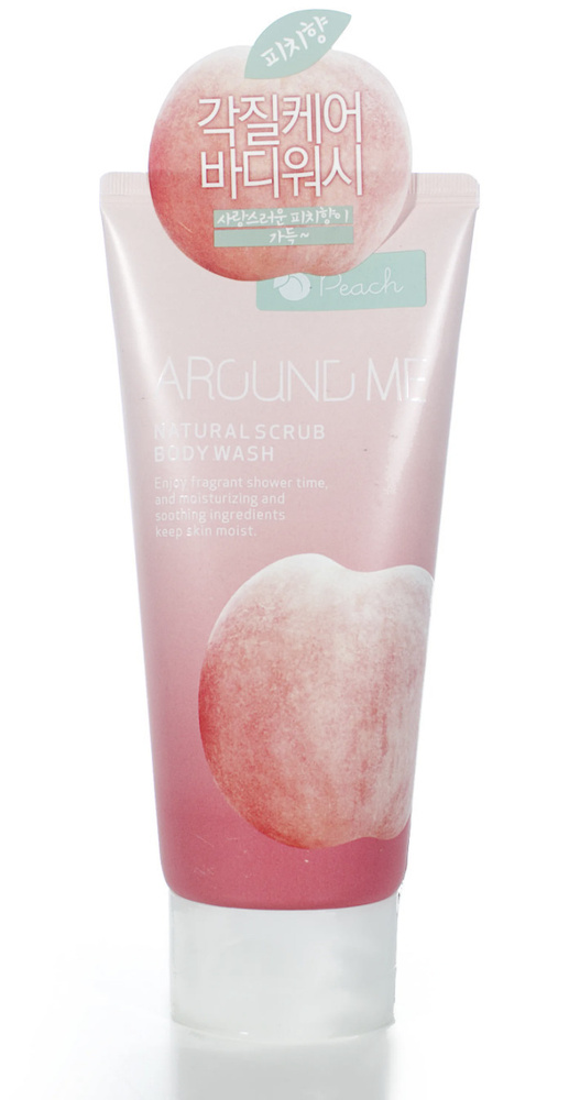 WELCOS скраб для тела Around Me Natural Scrub Body Wash 200мл. #1