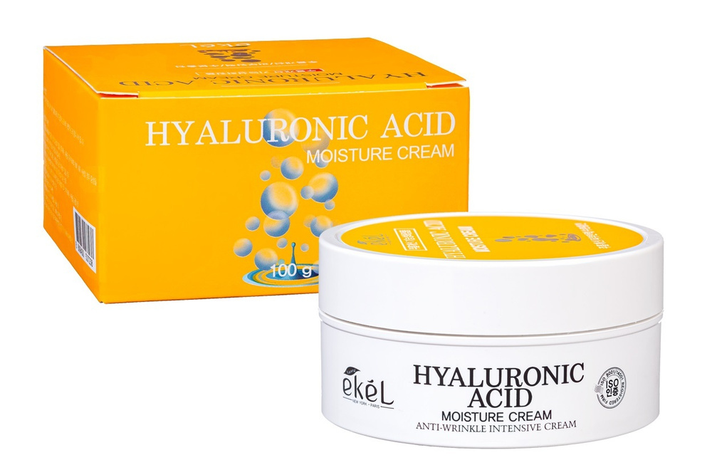 EKEL Крем для лица антивозрастной увлажняющий с гиалуроновой кислотой Moisture Cream Hyaluronic Acid, #1