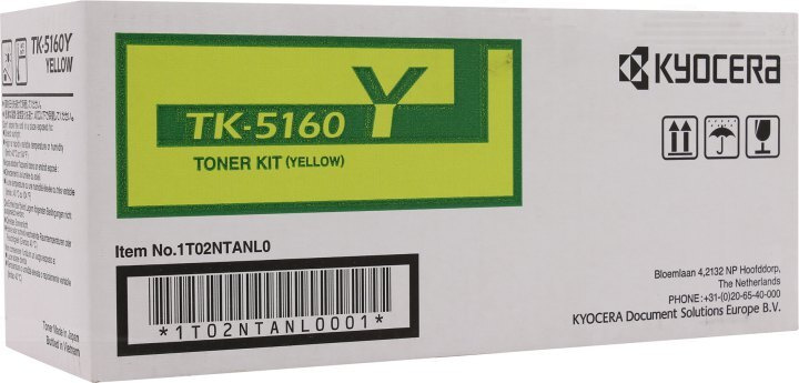 Картридж Kyocera TK-5160Y - 1T02NTANL0 тонер картридж Kyocera (1T02NTANL0) 12000 стр, желтый  #1
