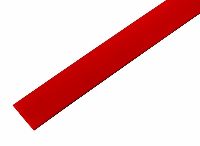 Трубка термоусаживаемая ТУТ 12,0 / 6,0 мм красная (1м) #1