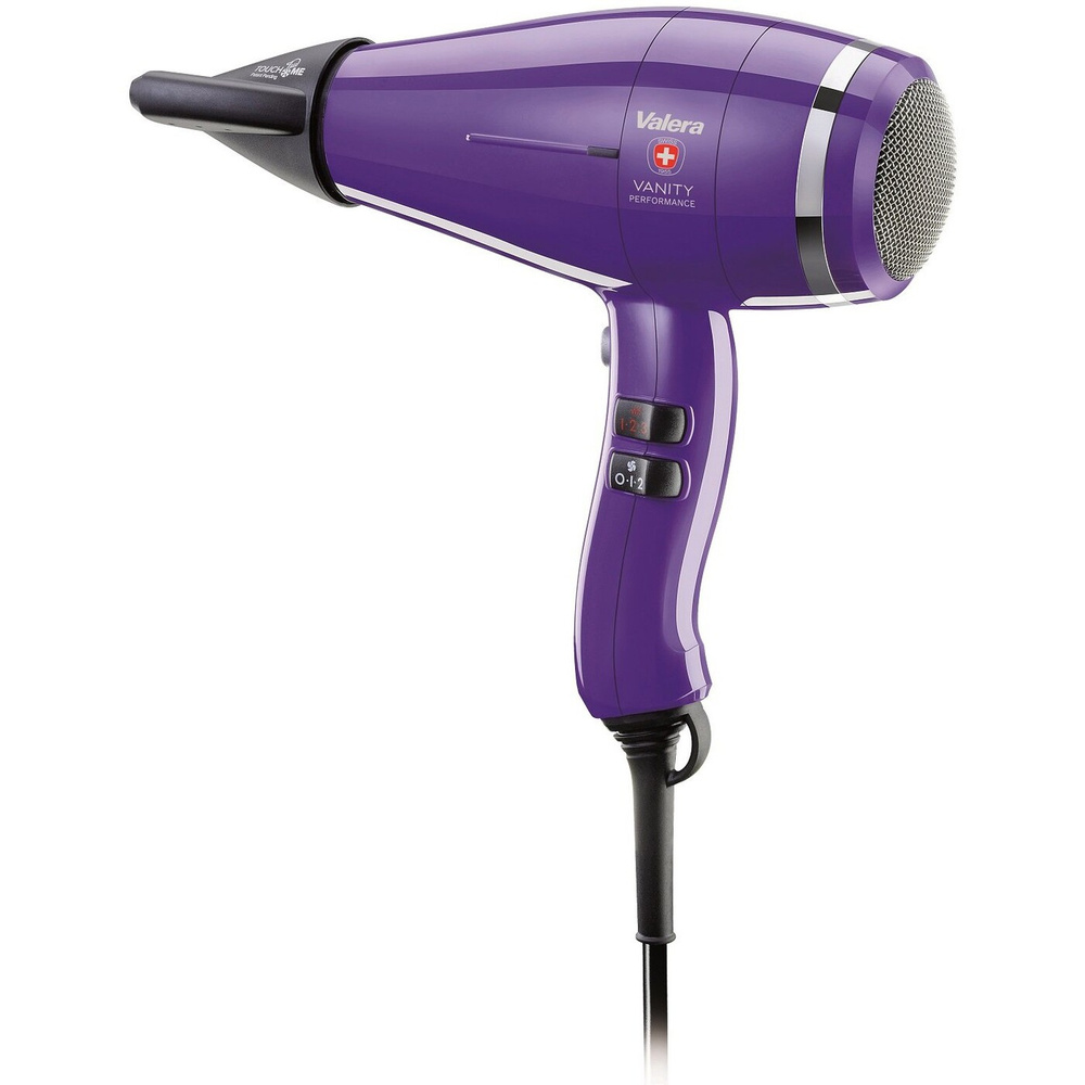 Valera Фен для волос Vanity Hi-Power (VA 8605) Purple 2400 Вт, скоростей 2, кол-во насадок 2, фиолетовый #1