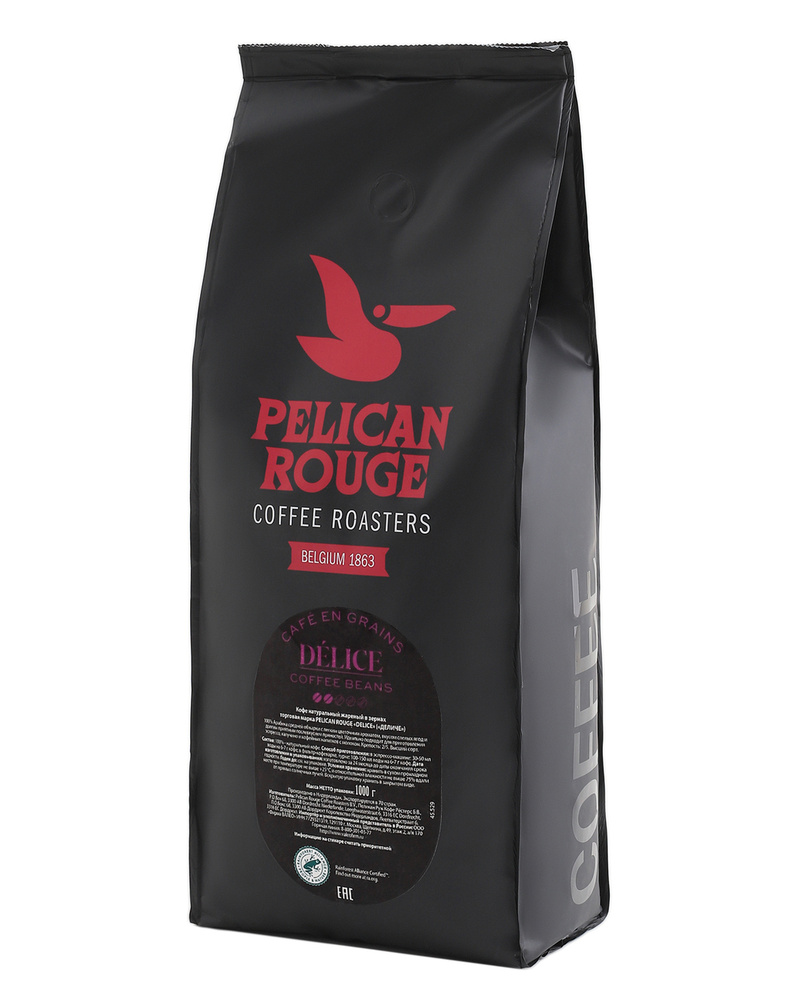 Кофе в зернах PELICAN ROUGE "DELICE" 1 кг #1