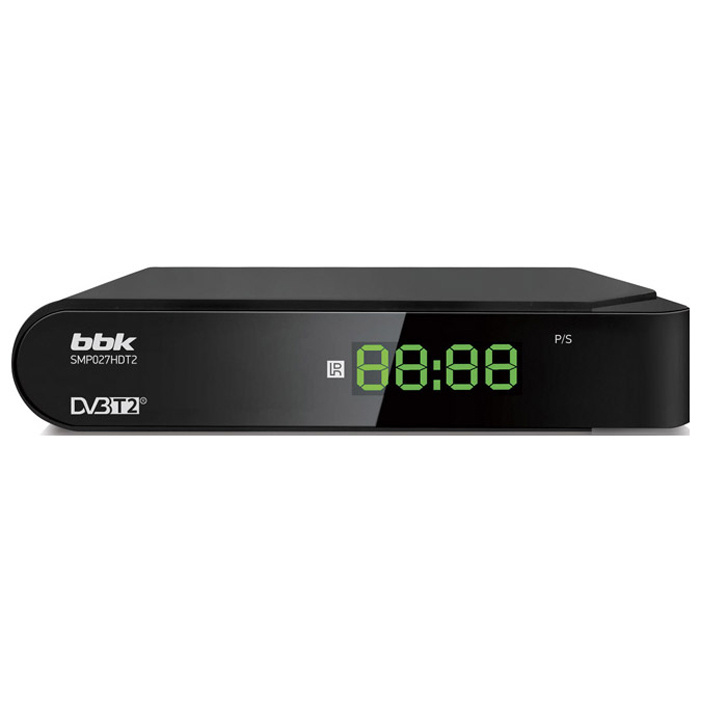 ТВ-ресивер BBK приемник цифровой DVB-T2 SMP027HDT2, черный купить по ...