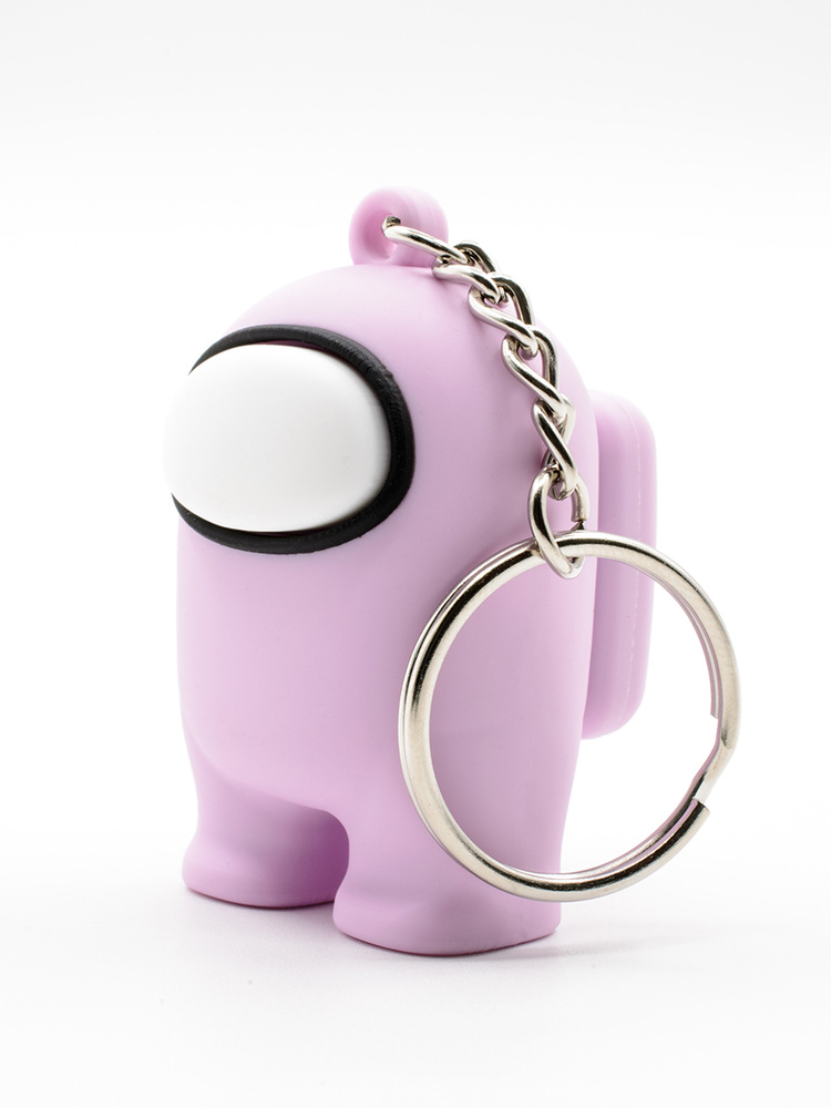 Брелок / Брелок для ключей Among Us, сиреневый - купить с доставкой по ...