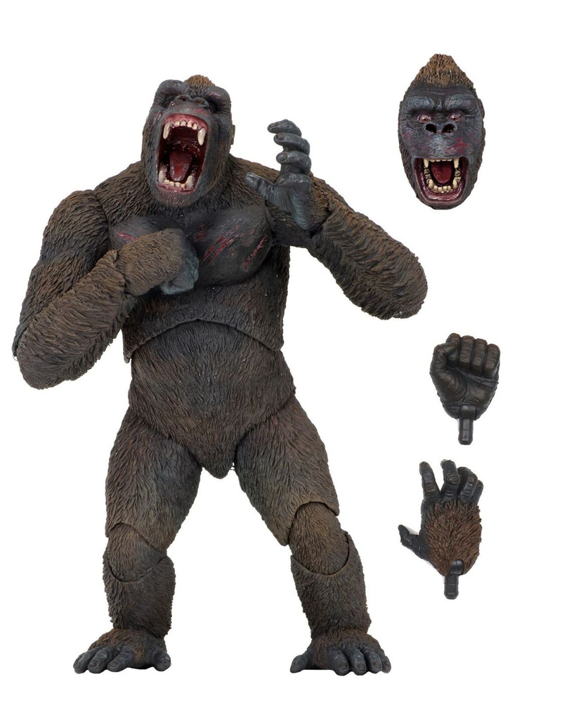 Фигурка Кинг Конг - King Kong Figure 20 см. - купить с доставкой по  выгодным ценам в интернет-магазине OZON (275233555)