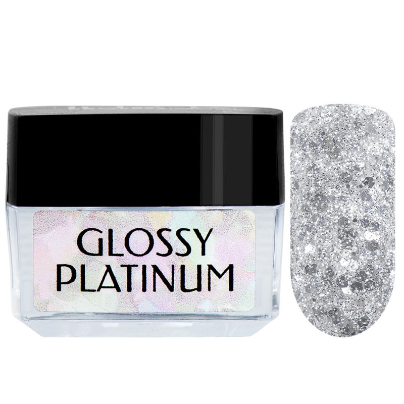 IRISK Гель-лак GLOSSY PLATINUM для моделирования ногтей,(058) 5мл #1