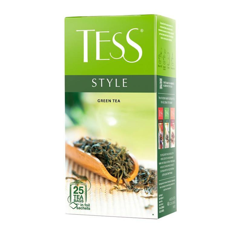 Чай TESS Стайл зеленый, 25пак #1