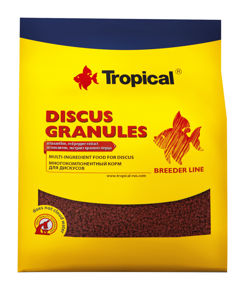 Корм Tropical Discus Granules в гранулах для дискусов, 1 кг #1