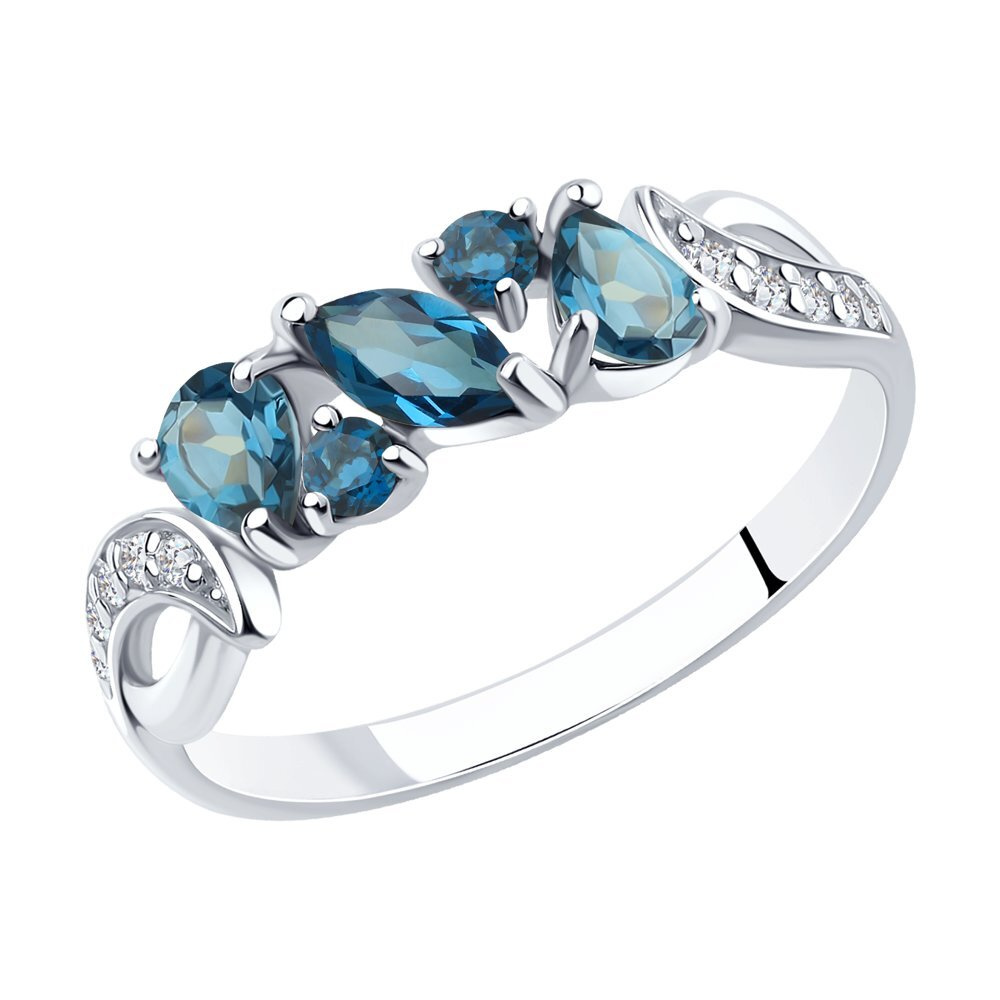 кольцо с лондон топазом из золота в 585. кольцо лондон топаз золото. золотое кольцо с топазом соколов. кольцо лондон топаз золото. Sokolov лондон топаз.