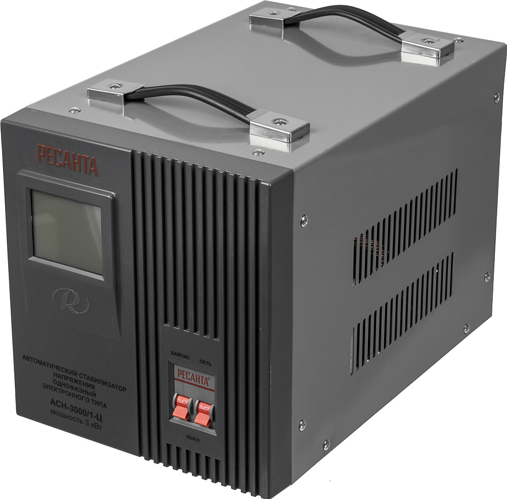 Стабилизатор напряжения Ресанта АСН-3000/1-Ц купить по низкой цене с ...