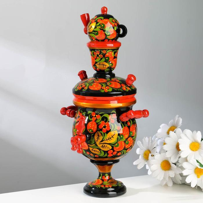 Сувенир "Самовар", хохлома - купить Сувенир по выгодной цене в интернет ...