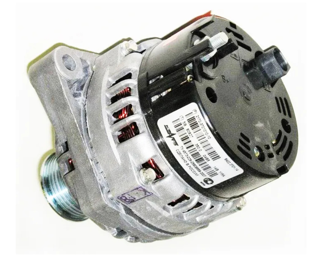 Генератор 115А КЗАТЭ на ваз Приора, Калина, Гранта (без кондиционера ...