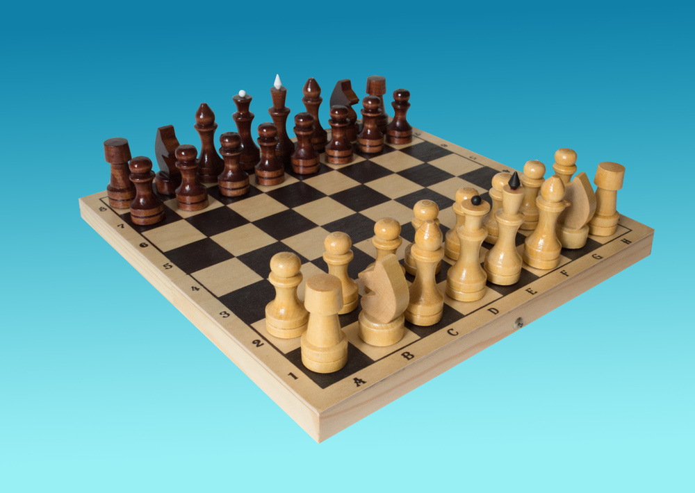 Шахматы деревянные 29х29 см