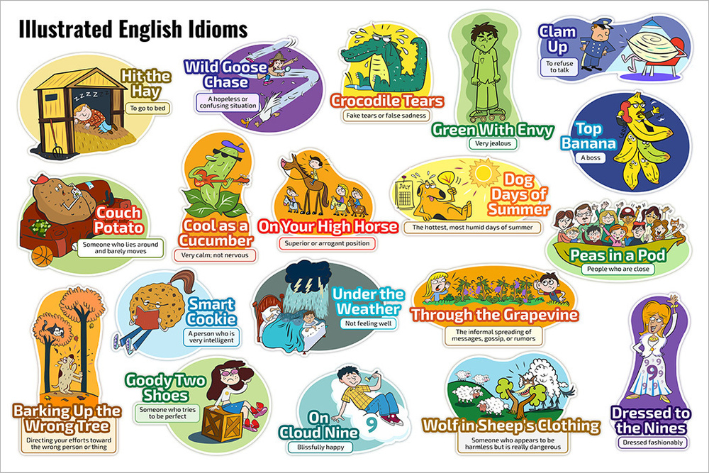 illustrated everyday idioms with stories free download