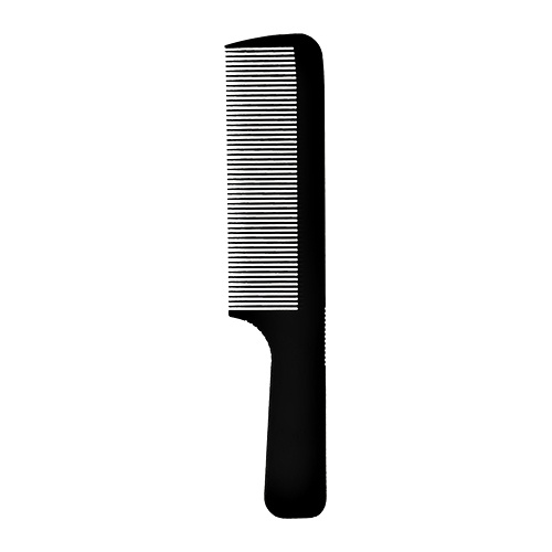 Расческа-гребень для волос LADY PINK BASIC PROFESSIONAL карбоновая с ручкой 21 см  #1