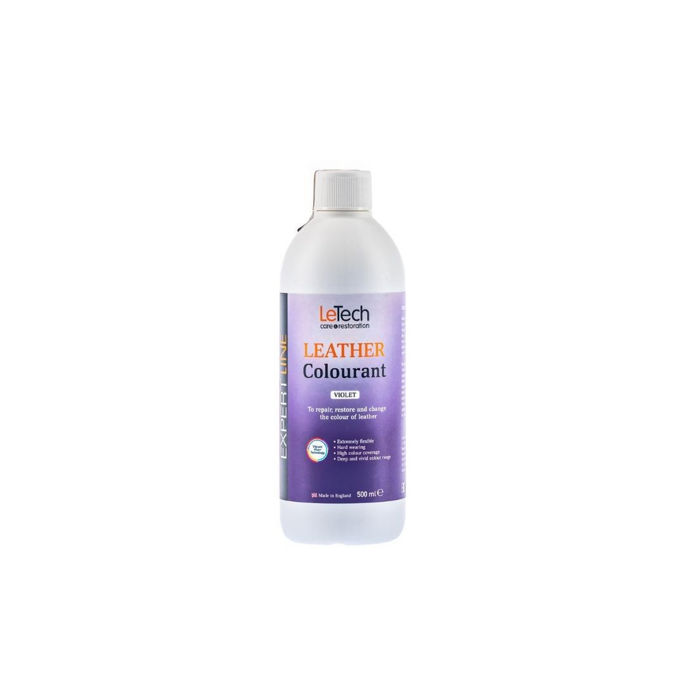 Краска для кожи, фиолетовый, LeTech (Leather Colourant) Violet 500 ml #1