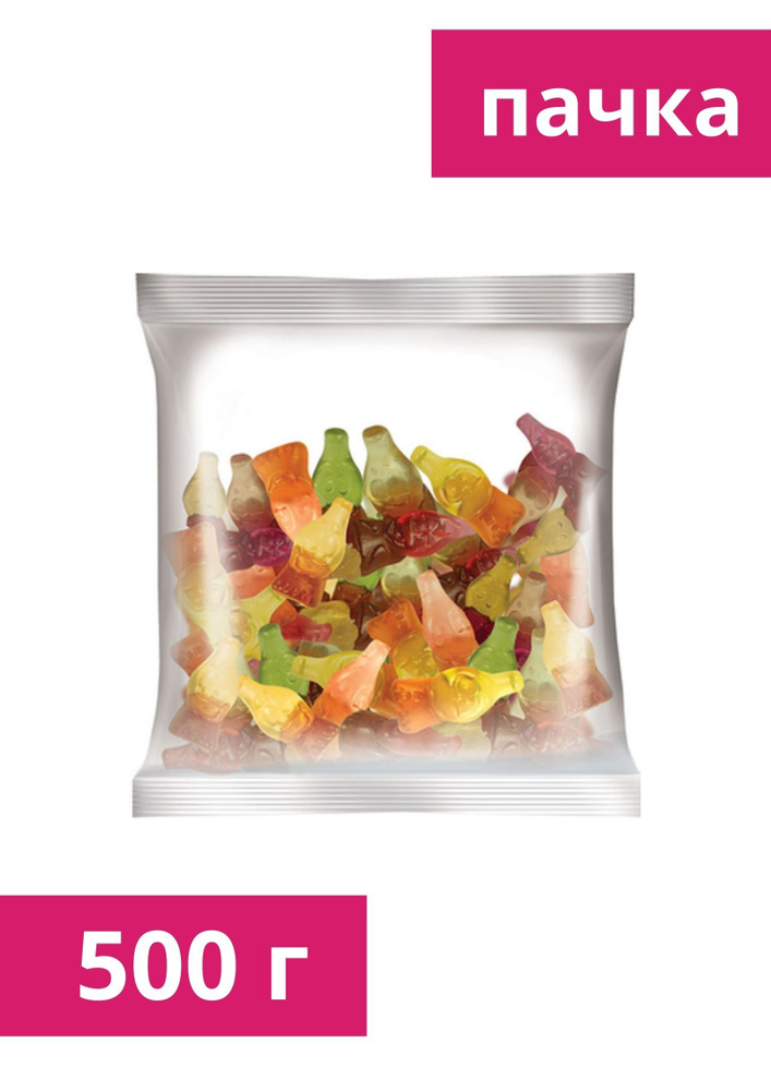 "КрутФрут",мармелад жевательный с двойными вкусами кола и лайм, вишня и ...