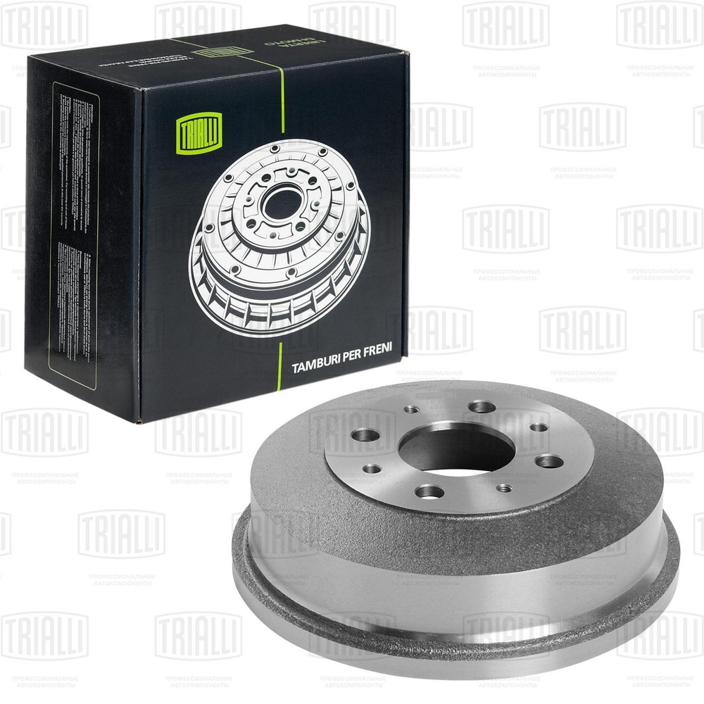 Барабан тормозной для автомобилей Лада 2108 (чугунный) (TF 059) TRIALLI ...