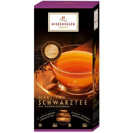 Марципановый черный чай Niederegger #1