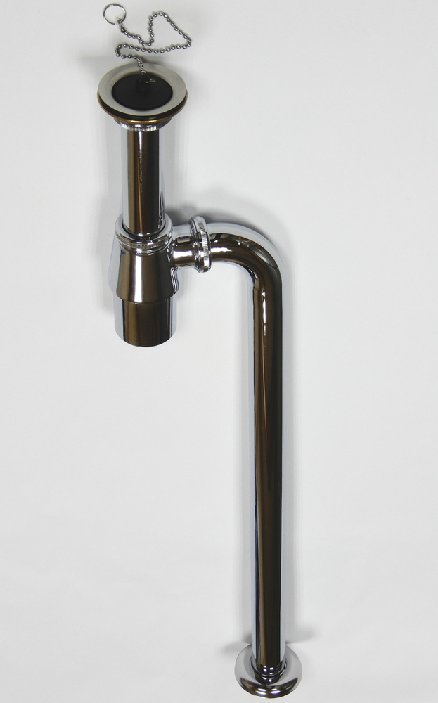 Полость для сифона в полу в ванной