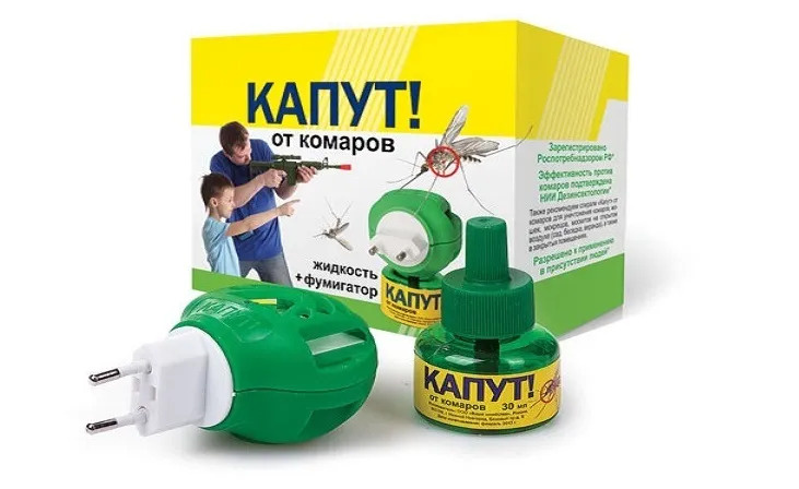 Комплект фумигатор и жидкость от насекомых (комаров) - купить с ...