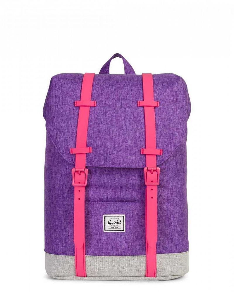 Рюкзак городской водоотталкивающий Herschel Retreat Youth Deep Lavender  #1