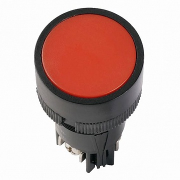 Кнопка  SB7 22 мм  660/440В, IP40,  Красный код.  BBT40-SB7-K04 IEK #1