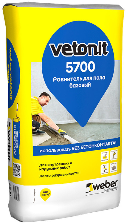 Наливной пол Weber.Vetonit - купить по доступной цене в интернет ...