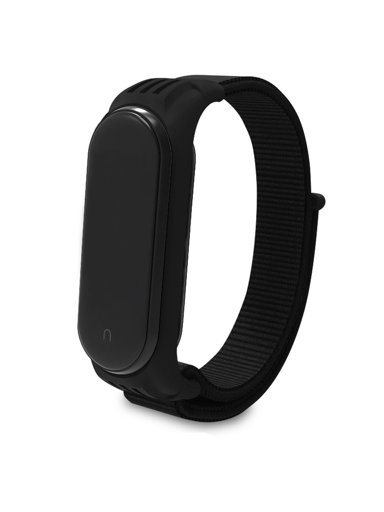 Ремешок для Xiaomi Mi Band 3 / 4 / 5 / 6 / 7 тканевый спортивный для фитнес-браслета Ми Бэнд  #1