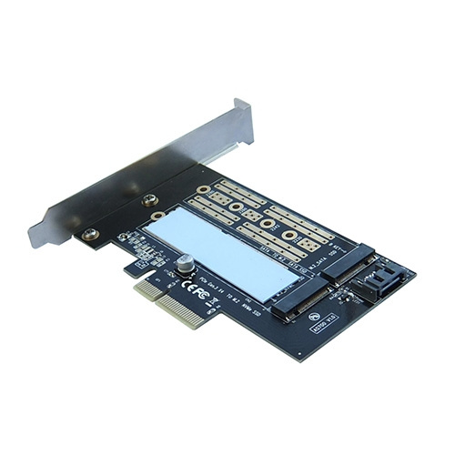 Адаптер PCI-E для SSD M2 AgeStar AS-MC02 #1