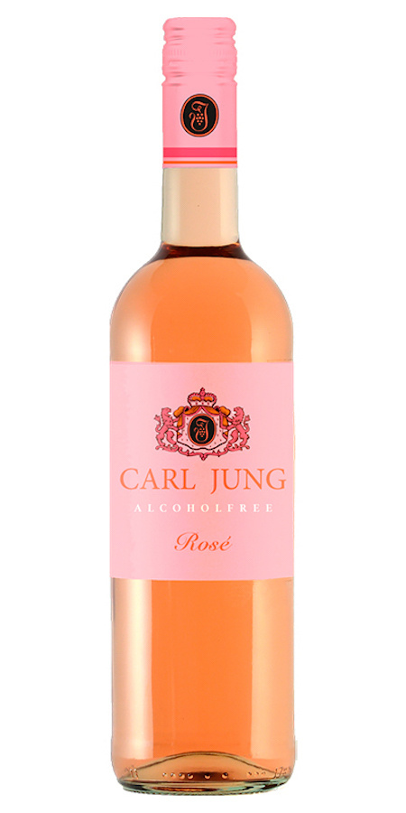 Вино безалкогольное Carl Jung (Карл Юнг) Rose (Роза) розовое полусухое, 750 мл  #1