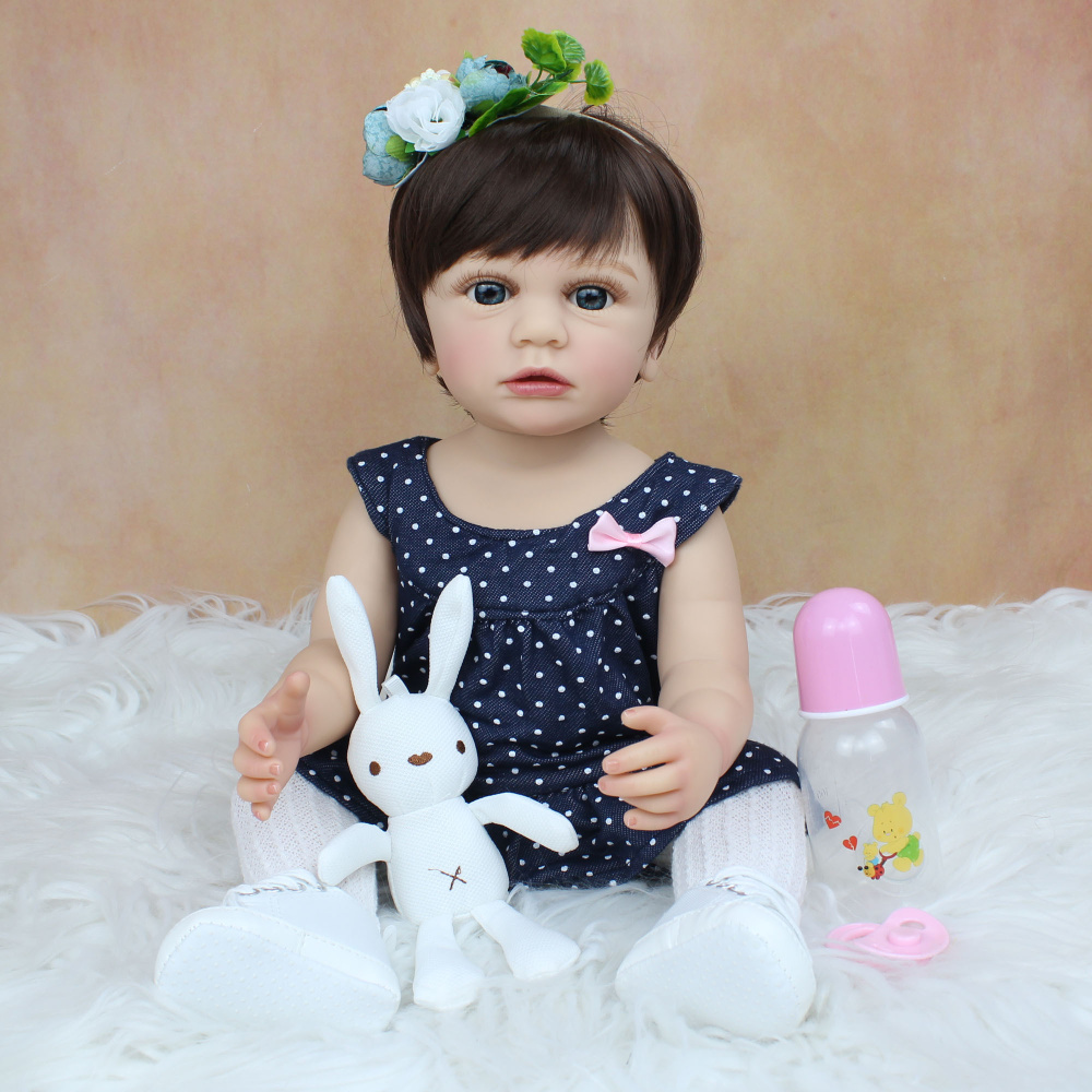 55cm Кукла реборн силиконовая Мягкая - купить с доставкой по выгодным ...