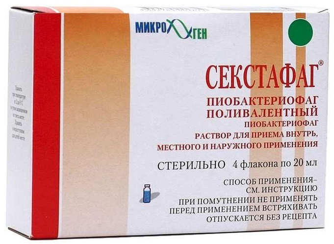 Купить Секстафаг пиобактериофаг поливалентный жидкий 20 мл № 4 в Астане цена в аптеках (6) | I-teka