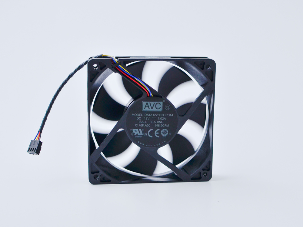 Мощный вентилятор AVC для майнинга фермы и корпуса компьютера на ...