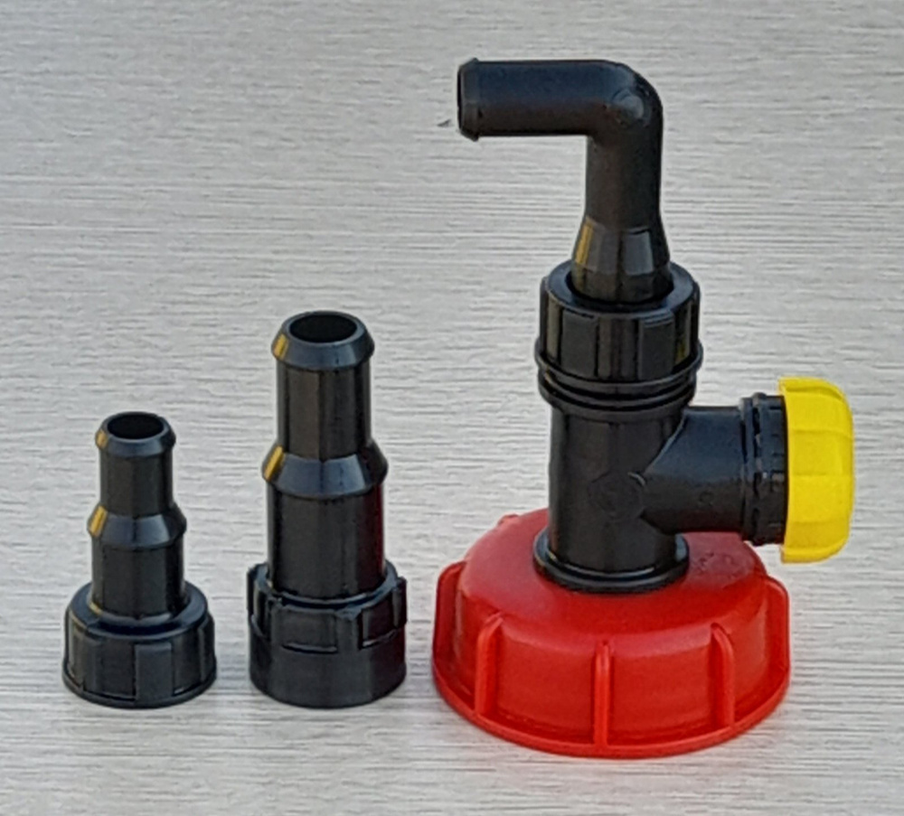 Переходник на еврокуб / упорная резьба 60мм / кран для еврокуба ...