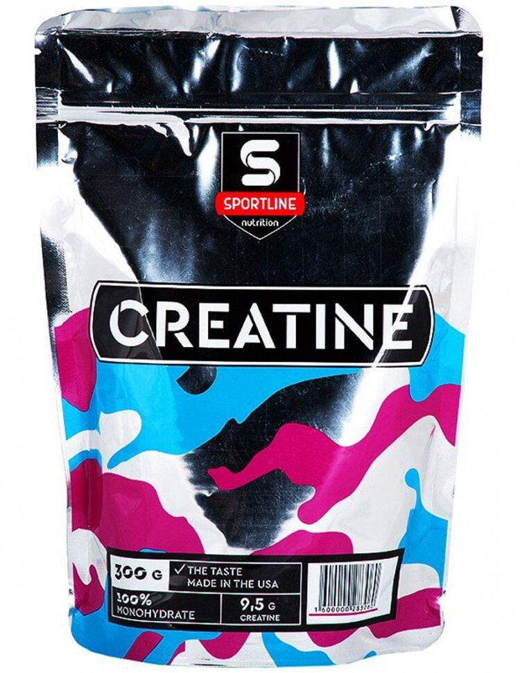 Креатина моногидрат Creatine Monohydrate SportLine (300 гр) - купить с ...