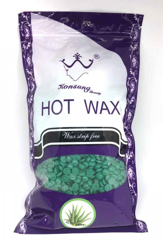 MK professional Горячий воск в гранулах для депиляции Hot Wax Алое, 500 ...