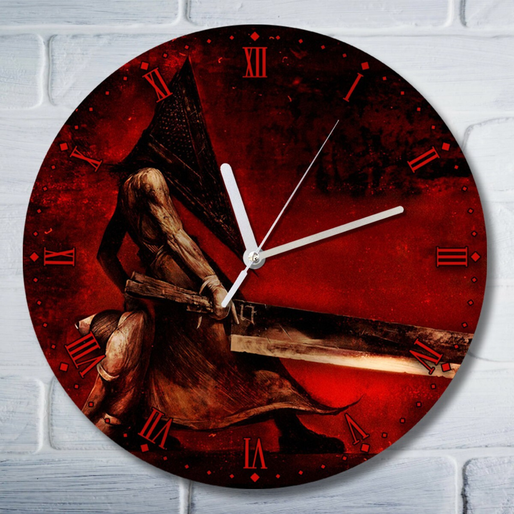 Настенные часы УФ игры Silent Hill HD Collection (сайлент хилл, хоррор ...