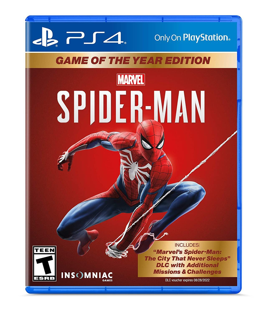 Игра Marvel Человек-паук. Издание «года» (PlayStation 4, Русская версия)