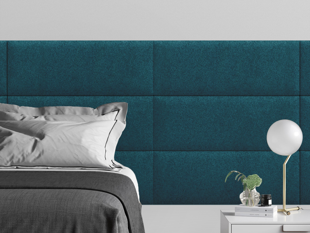 Мягкое изголовье кровати Velour Green 30х80 см 1 шт. - купить с ...