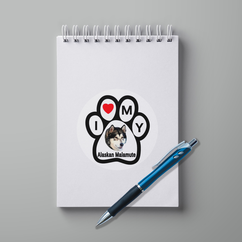 #huskydom Блокнот A5, листов: 30 #1