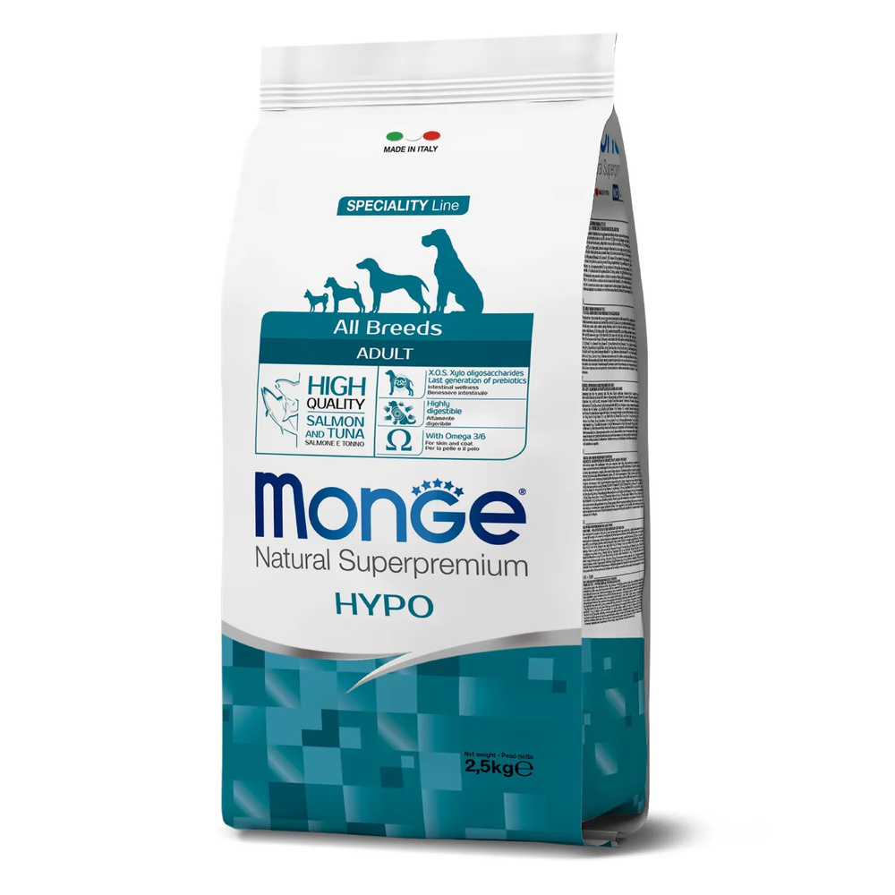 Monge Dog Speciality Hypoallergenic корм для собак гипоаллергенный ...