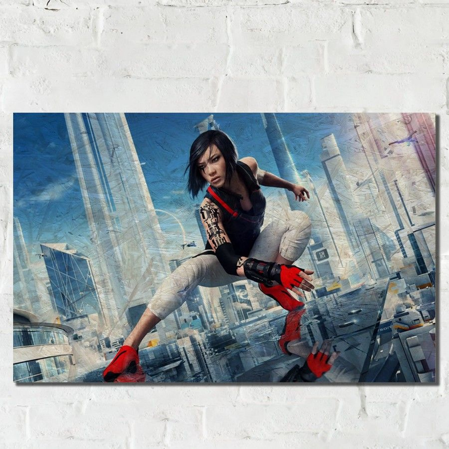 Картина интерьерная на рельефной доске ОСП игра Mirrors Edge Catalyst (ps4,  ps5, xbox, pc, switch) - 12200 - купить по низкой цене в интернет-магазине  OZON (690238822)