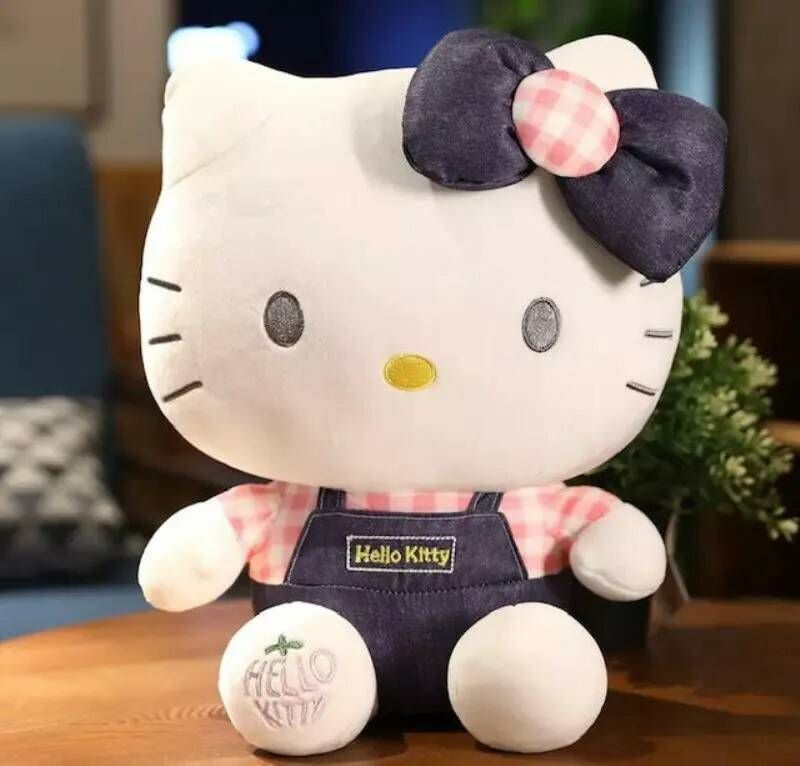 Мягкая игрушка Хэллоу Китти (Hello Kitty) в штанах 30 см - купить с ...