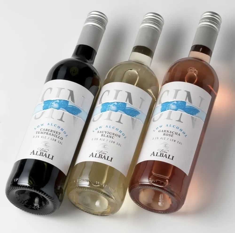 Вино безалкогольное Albali набор (белое, розовое, красное) 0,75л, 3шт  #1