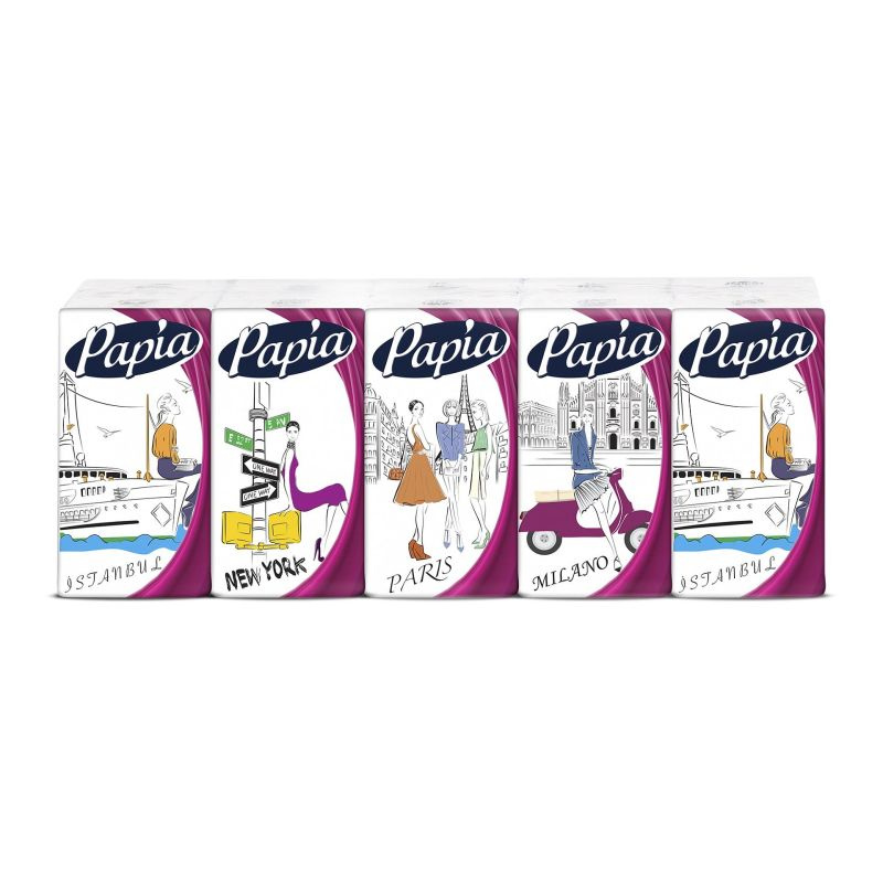 Papia Бумажные носовые платки - купить с доставкой по выгодным ценам в ...